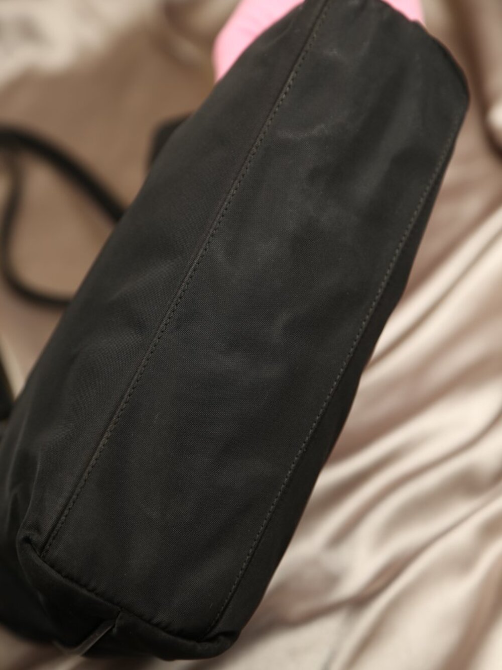 PRADA Nylon Tote Shoulder Bag - Picture 4 of 12